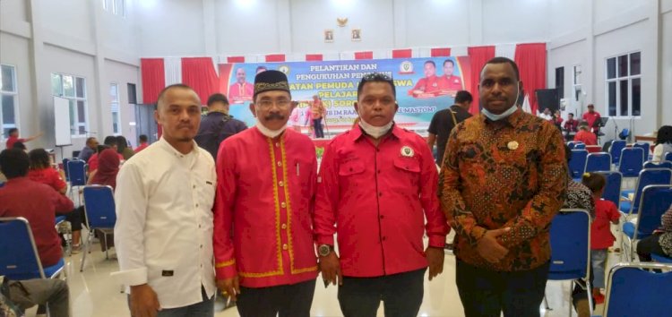 Bawaslu Kota Sorong Hadiri Pelantikan Pengurus IPMPK