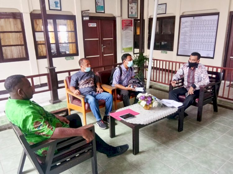 Rapat Bersama Pengadilan Negeri Sorong Tentang Putusan Hak Politik