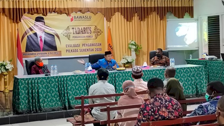 Tadarus Pengawasan Pemilu, Bersama Anggota Bawaslu RI Mochammad Afifuddin, S.Th.I, M.Si