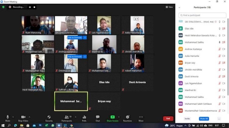 Bawaslu Kota Sorong berlakukan 100% Work From Home (WFH)