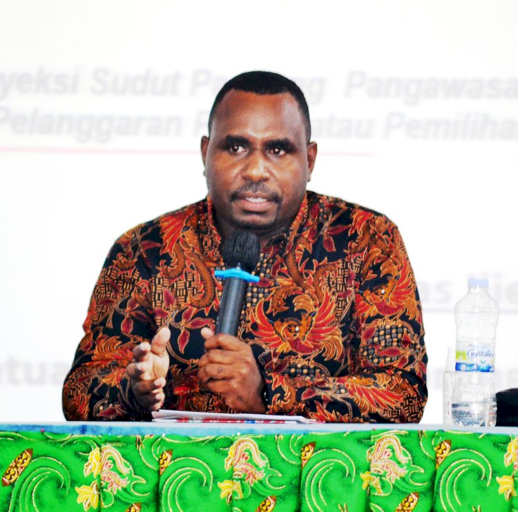 Dorong Kemandirian Lembaga, Elias Idie :  Bawaslu Kota Sorong Merupakan Barometer Kemajuan Bawaslu Kab/Kota Se-Provinsi Papua Barat