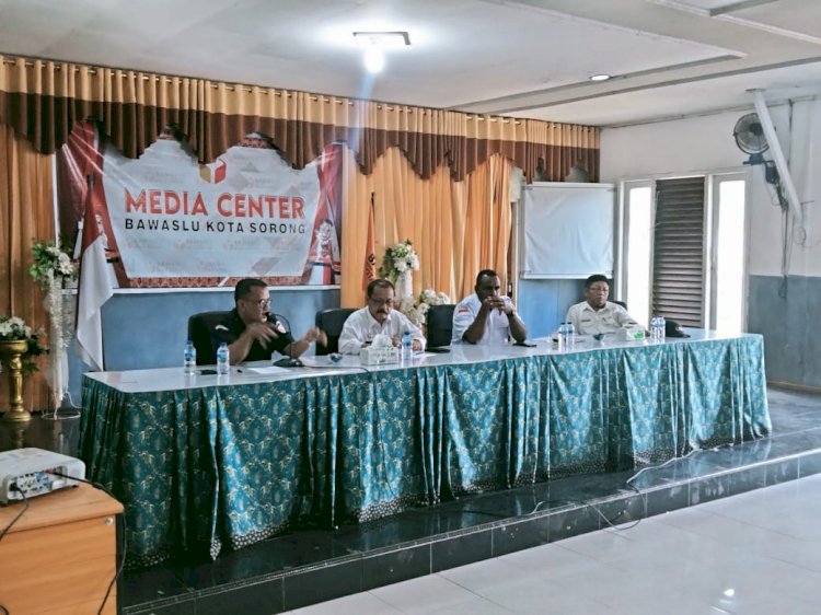 Supervisi, Monitoring & Evaluasi, Bawaslu Pabar kunjungi Kota Sorong