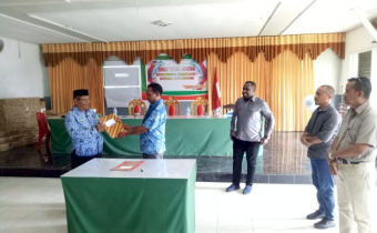 SERAH TERIMA JABATAN KORDINATOR SEKRETARIAT BAWASLU KOTA SORONG