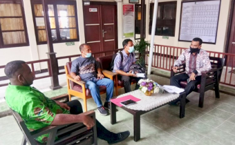 Rapat Bersama Pengadilan Negeri Sorong Tentang Putusan Hak Politik