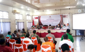 Rapat Koordinasi Pemutakhiran Data Pemilih Berkelanjutan Triwulan III Tahun 2021