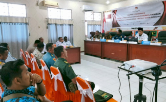 Pemuktahiran Data Pemilih Triwulan II, Bawaslu Kota Sorong hadiri Rakor