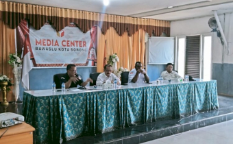 Supervisi, Monitoring & Evaluasi, Bawaslu Pabar kunjungi Kota Sorong