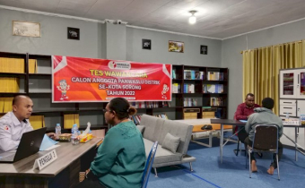 60 Calon Anggota Panwascam mengikuti Tes Wawancara